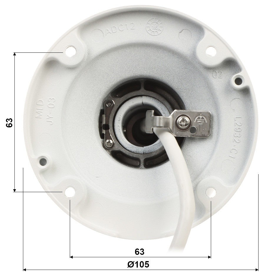 Hikvision DS-2CD2T83G2-4LI(2.8mm) 8 MP caméra réseau Bullet avec Acusense et éclairage hybride intelligent fixe