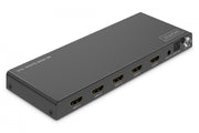 Commutateur HDMI 4x1, 8K/60Hz (4:4:4) avec HDR, 48 Gbps, HDCP 2.3, Toslink / Stéréo, EDID