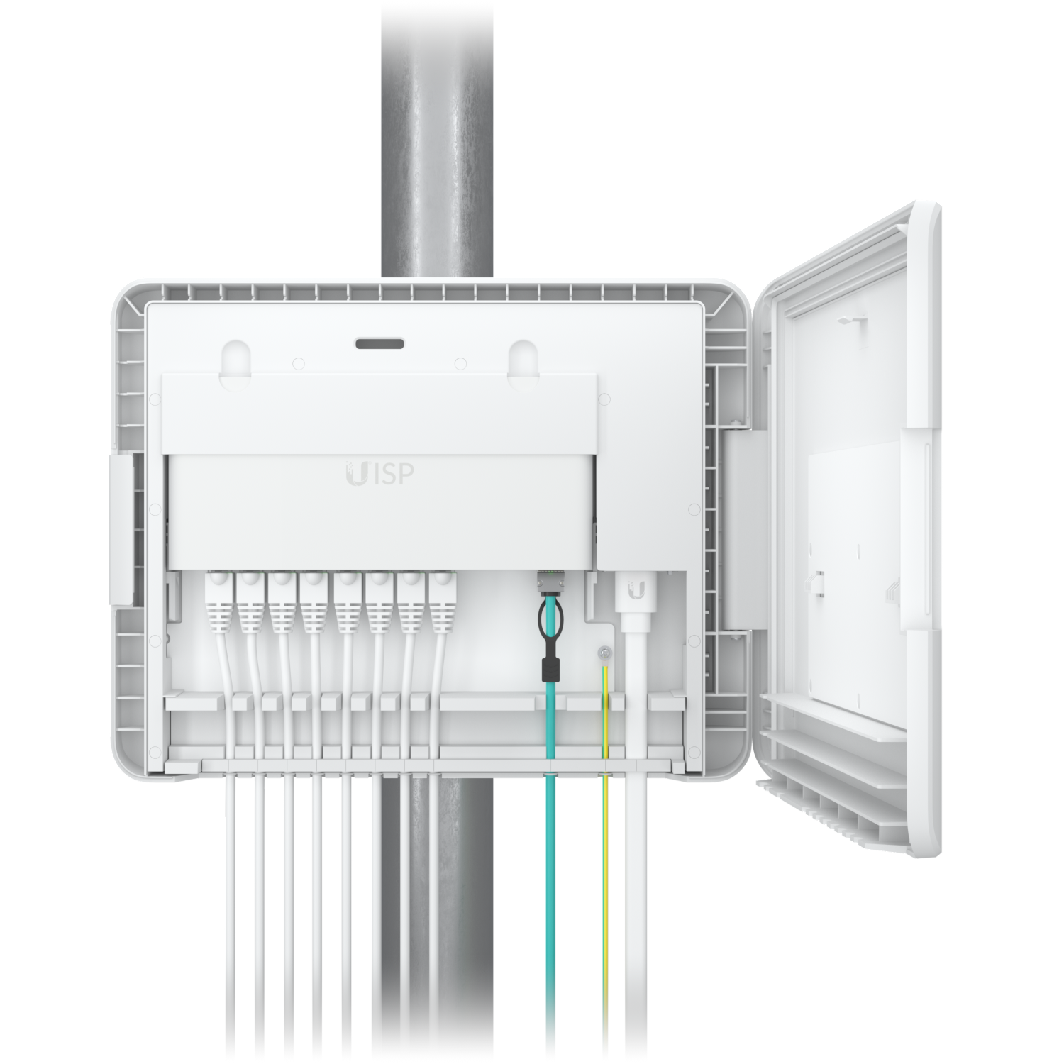 Ubiquiti UISP-BOX Outdoor, weatherproof enclosure for the UISP Switch and UISP Router