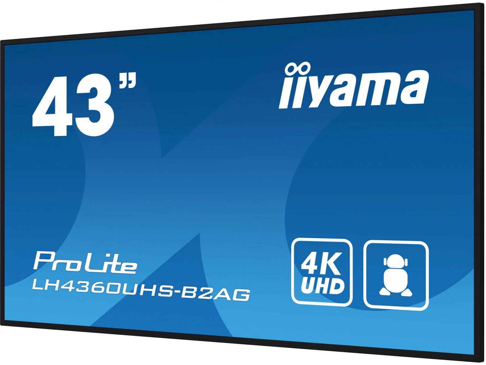 43" 3840x2160 UHD VA Haze 25% 500c