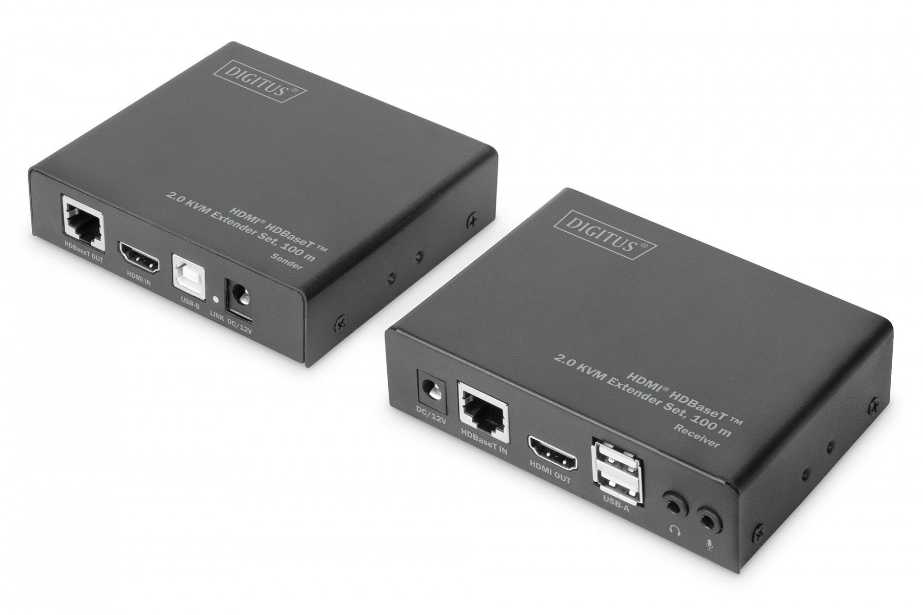 Digitus DS-55505 extension KVM Émetteur et récepteur
