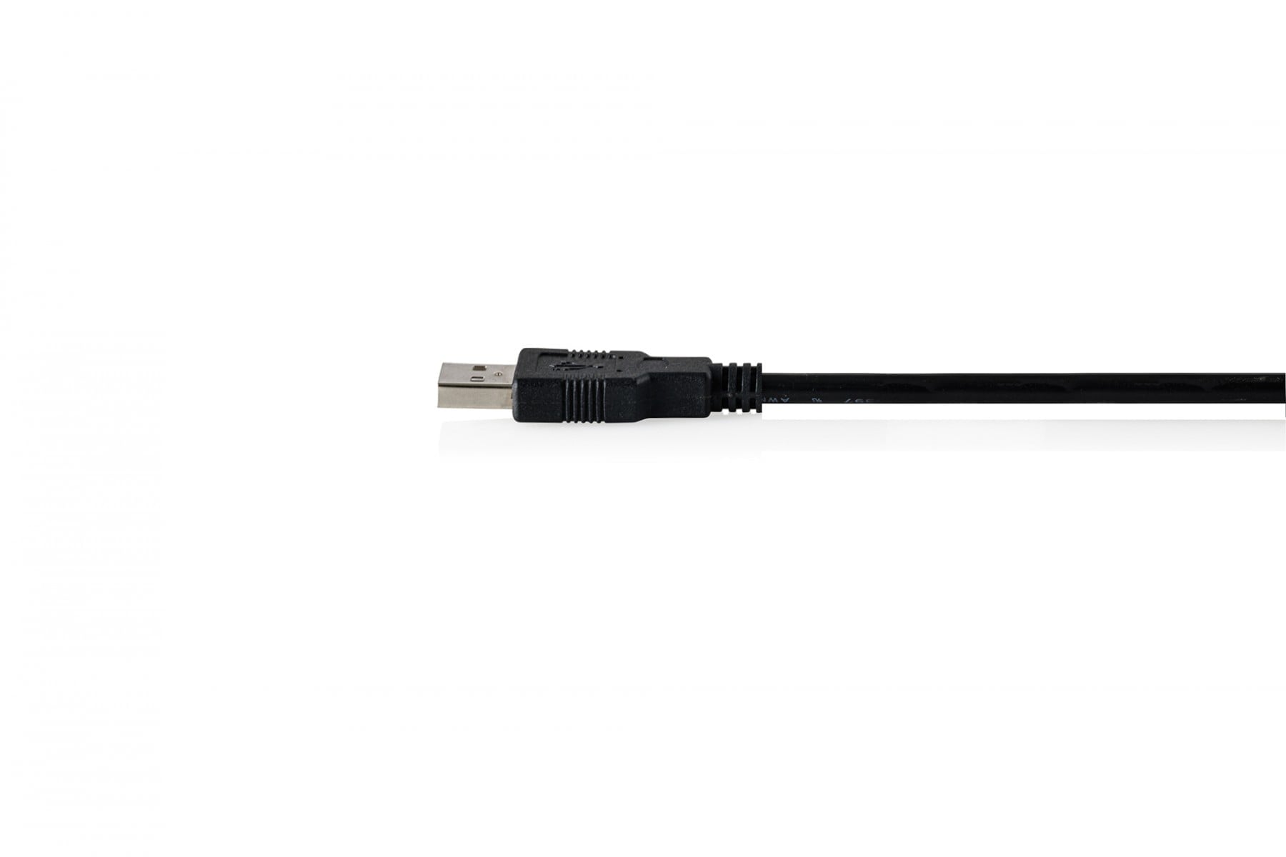 Digitus DA-70172 Câble adaptateur USB-A 2.0 mâle vers RS232 (DB9) mâle | Chipset FTDI (FT232RNL) | PVC, noir | Fixation par manchon | 1.8m