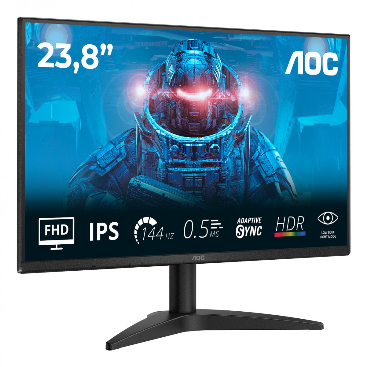 AOC 24B36X Ecran 23.8p FHD 16:9 IPS 144Hz HDMI 1.4DP
