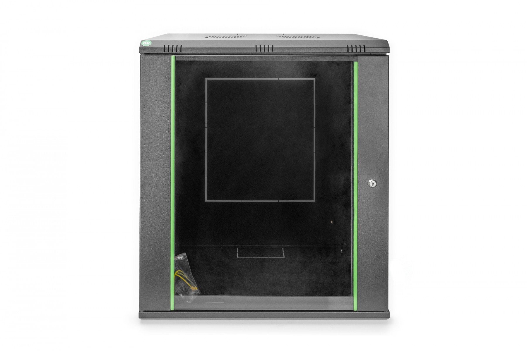 Digitus DN-19 16-U-EC-SW étagere 16U Rack monté sur le mur Noir