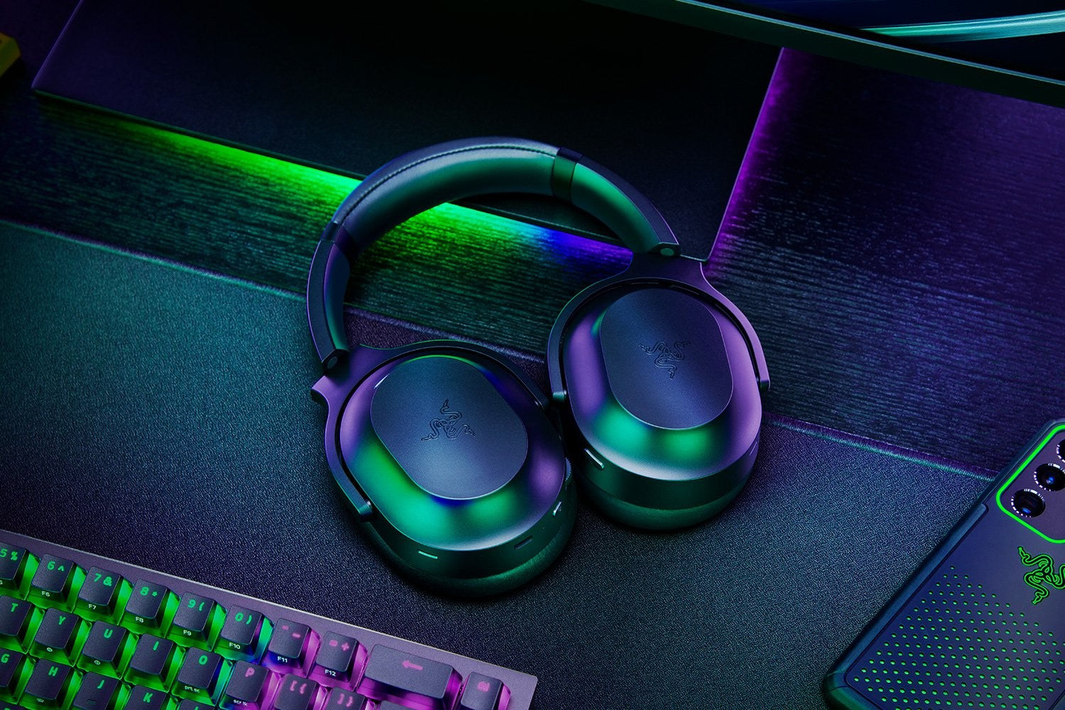 Razer Barracuda Pro Casque Avec fil &sans fil Arceau Gaming USB Type-C Bluetooth Noir