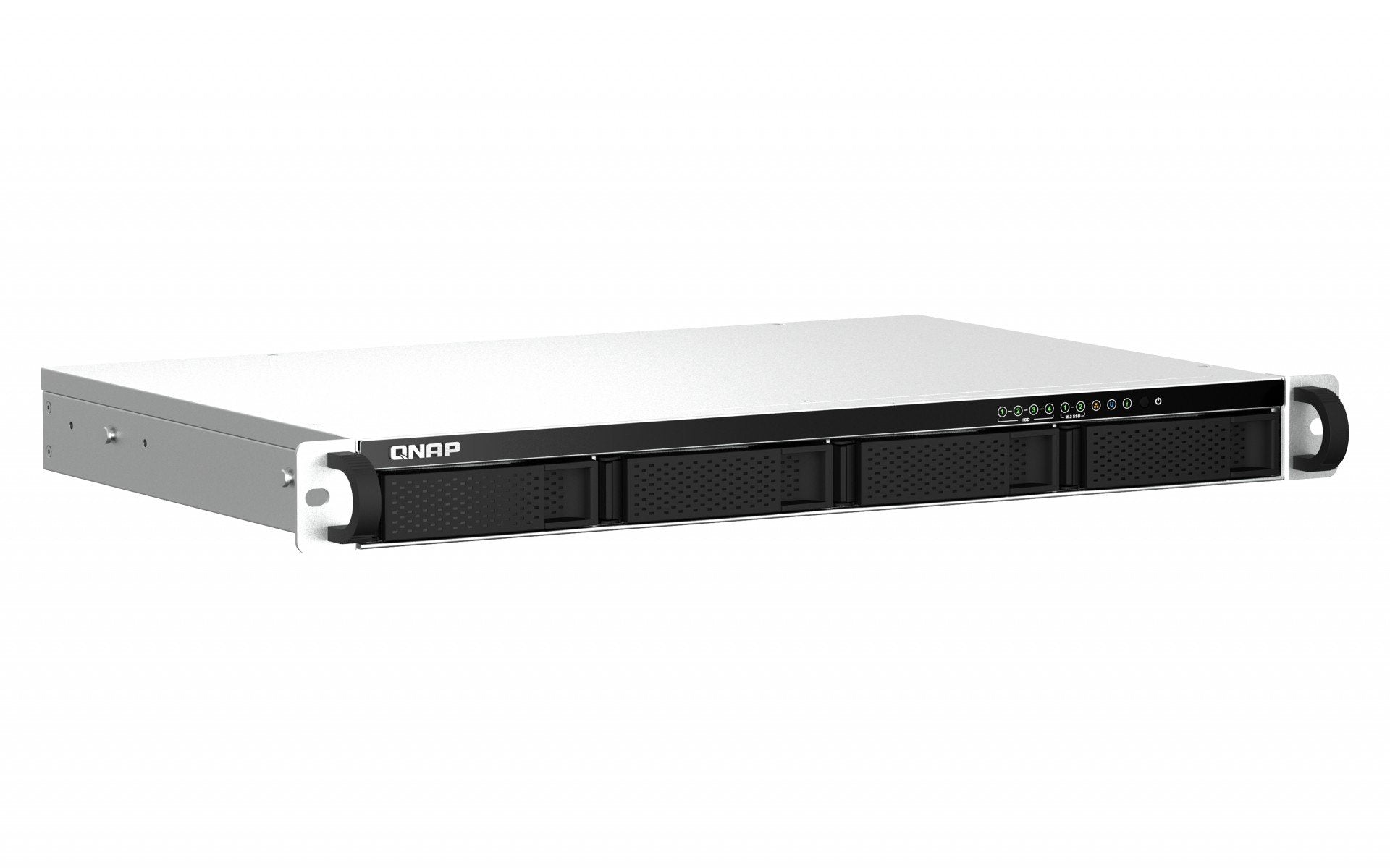 QNAP 4-bay short depth 12p rackmount NAS Intel Celeron N5105/N5095 quad-core