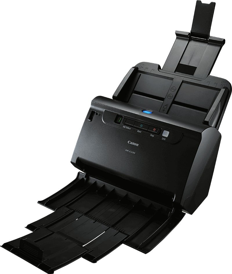 CANON DR-C230 Document scanner CMOS/CIS Duplex Legal 600x600dpi 30ppm mono/30ppm colour ADF 60sheets 3500scans/d USB 2.0