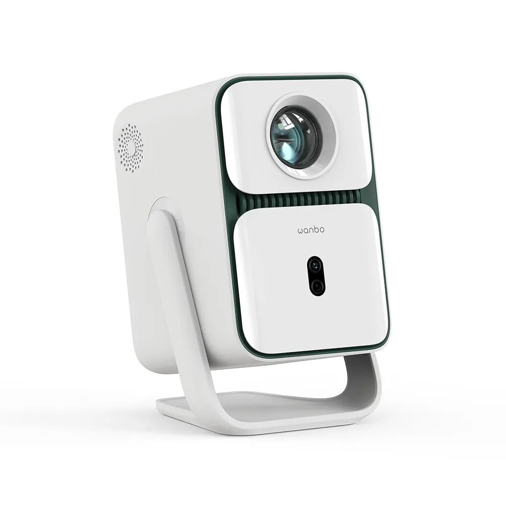 Wanbo T2 Ultra Blanc | Projecteur | 500 ANSI, 1080p Full HD, Android TV 11, Gimbal