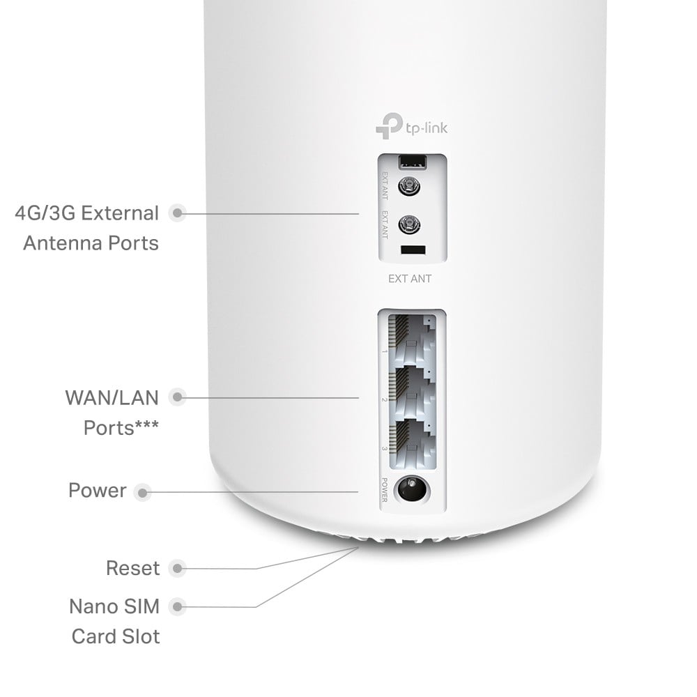 4G+AX1800 Whole Home Mesh Wi-Fi 6 Route