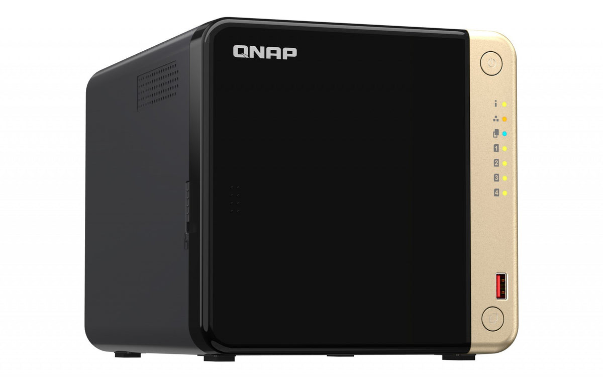 QNAP 4-Bay desktop NAS Intel Celeron N5105/N5095 quad-core