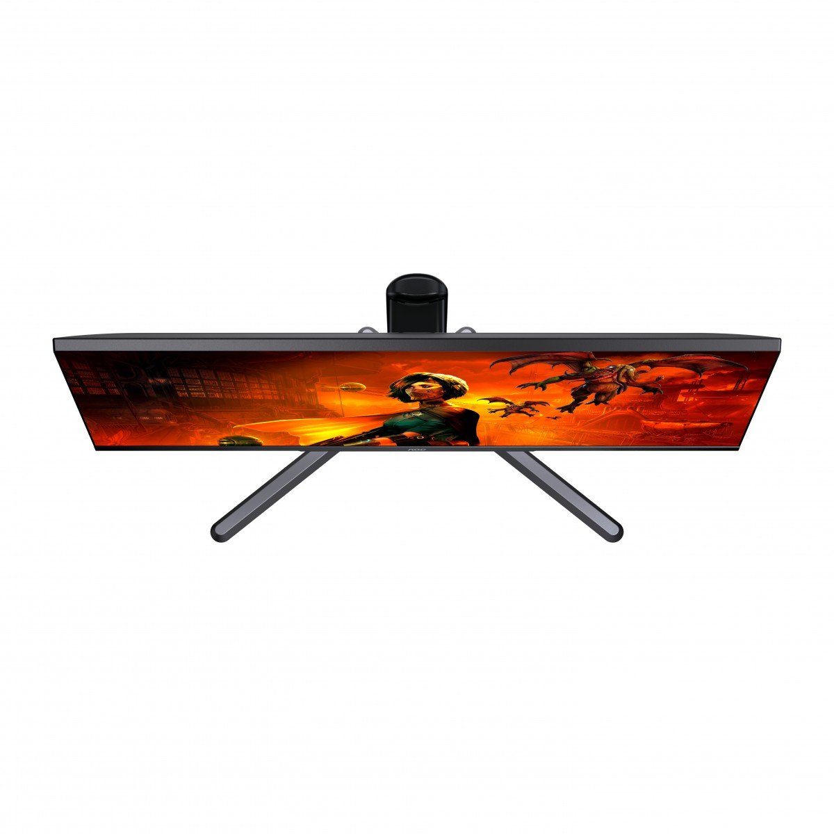 "AOC G3 U32G3X/BK écran plat de PC 80 cm (31.5"") 3840 x 2160 pixels 4K Ultra HD LED Noir, Rouge"