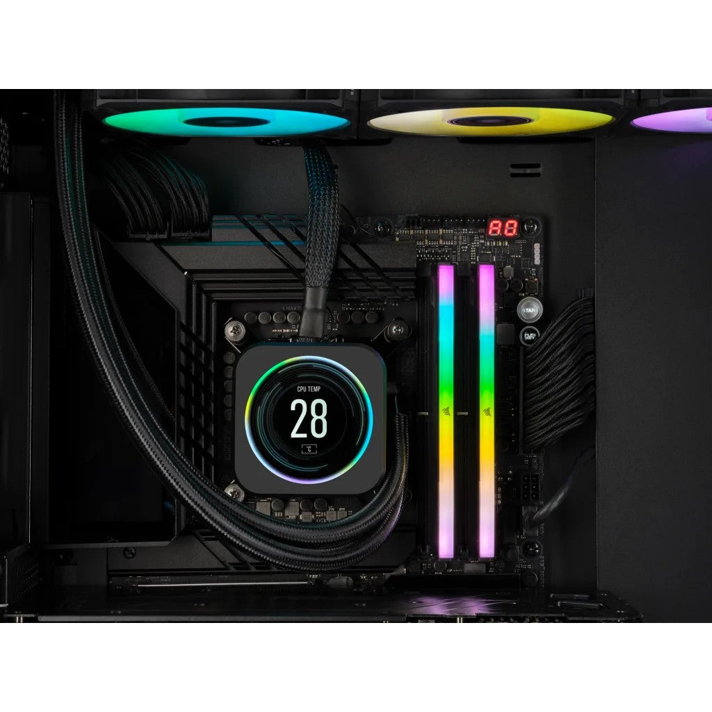 Corsair Vengeance RGB CMH96GX5M2B6000C30 module de mémoire 96 Go 2 x 48 Go DDR5 288-pin DIMM