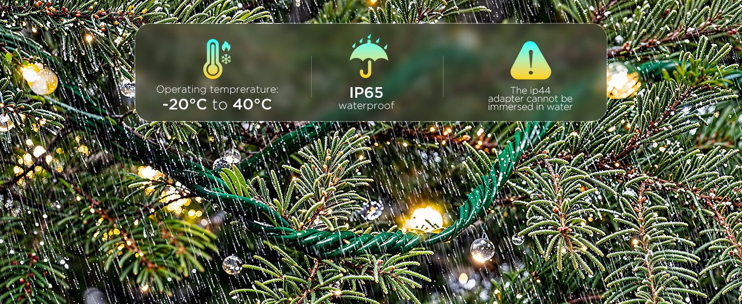 Govee H80C4C42 Guirlandes lumineuses de Noël 2S 20m