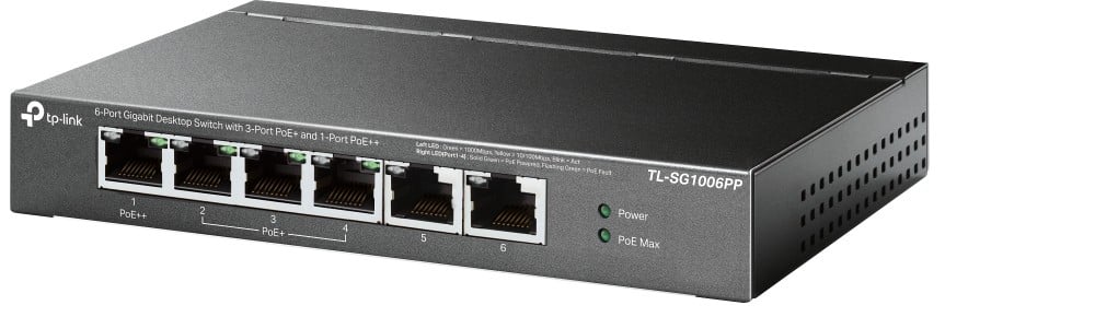 6-Port Gigabit Desktop Switch 3-Port