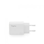 Digitus DA-10300 Chargeur mural 20W |1x USB-C, 1x USB-A | PD 3.0, QC 3.0 | Blanc