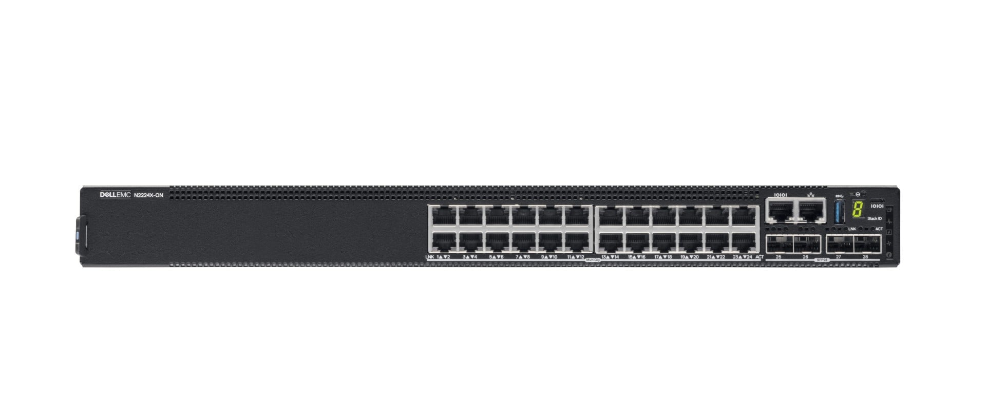DELL N2224X-ON Géré L3 Gigabit Ethernet (10/100/1000) 1U Noir