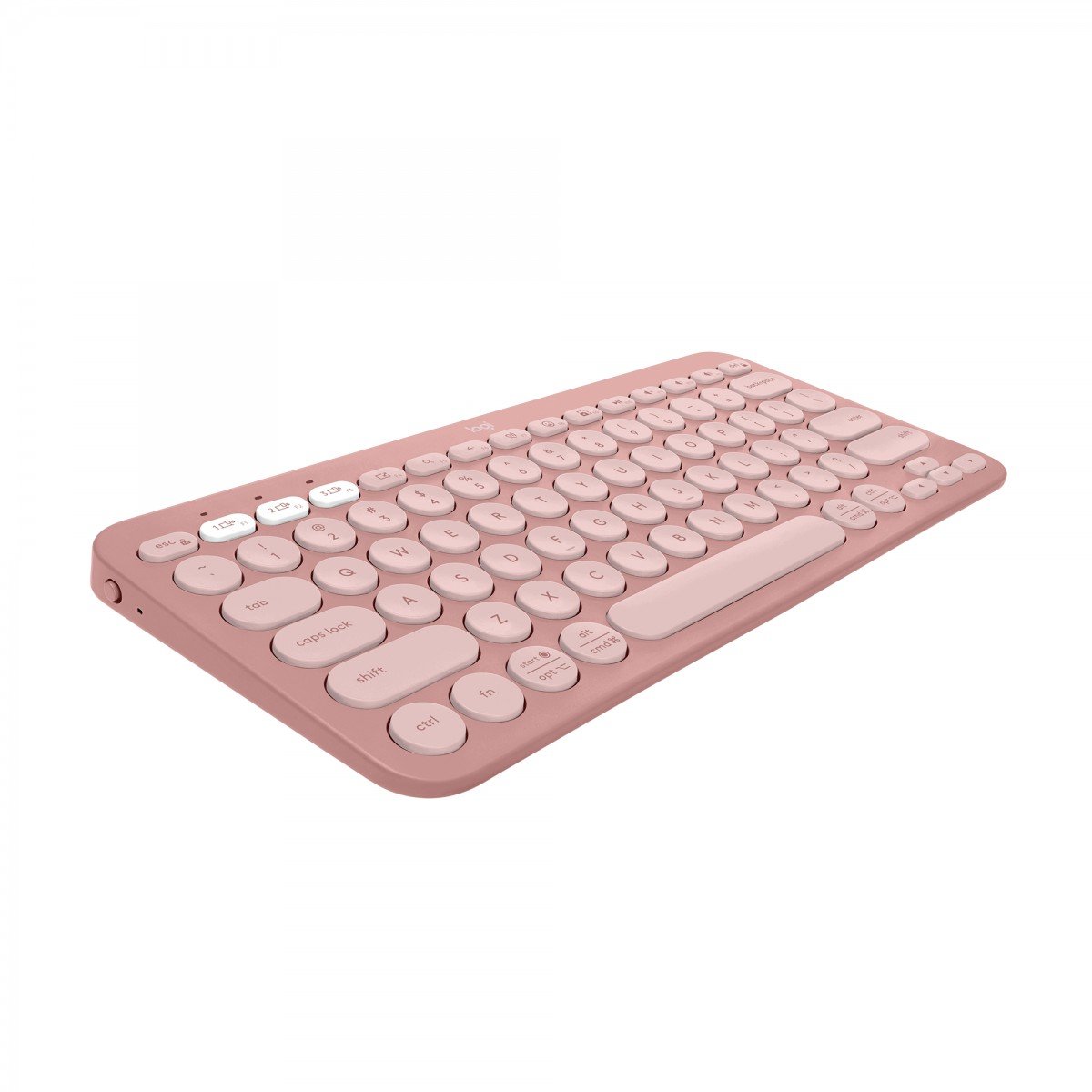 Logitech 920-011853 Pebble Keys 2 K380S Tonal Rose Clavier sans fil