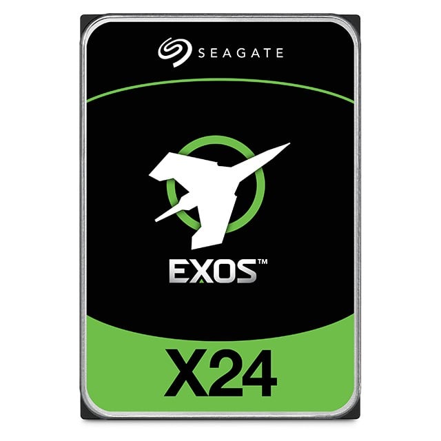 SEAGATE Exos X24 24To HDD SATA 6Gb/s 7200tpm 512Mo cache 3.5p 24x7 512e/4KN
