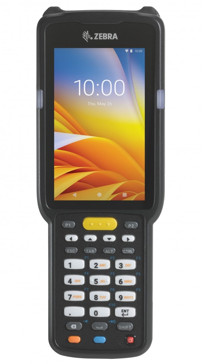 Scanner de codes-barres Zebra MC330L-GJ4EG4RW MC3300x Android avec 4 Go de RAM et 32 Go de mémoire Flash