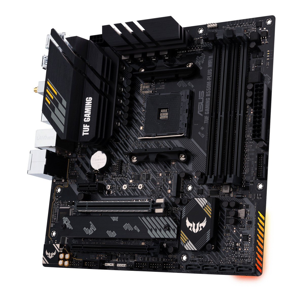 ASUS TUF GAMING B550M-PLUS WIFI II AM4 Socket 4x4DDR 1xHDMI 1xDP 2xM.2