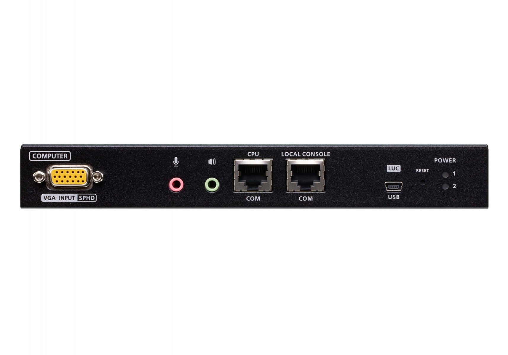 ATEN CN9000-AT-G commutateur écran, clavier et souris Noir