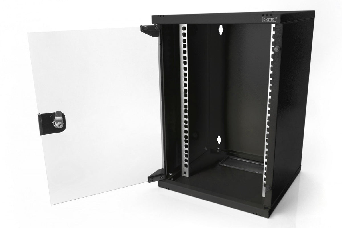 Digitus DN-10-09U-B étagere 9U Rack monté sur le mur Noir