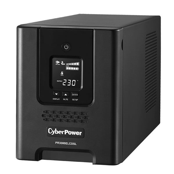 CyberPower Systems CyberPower PR3000ELCDSL - Interactivité de ligne - 3000 VA - 2700 W - Sinus - 160 V - 283 V