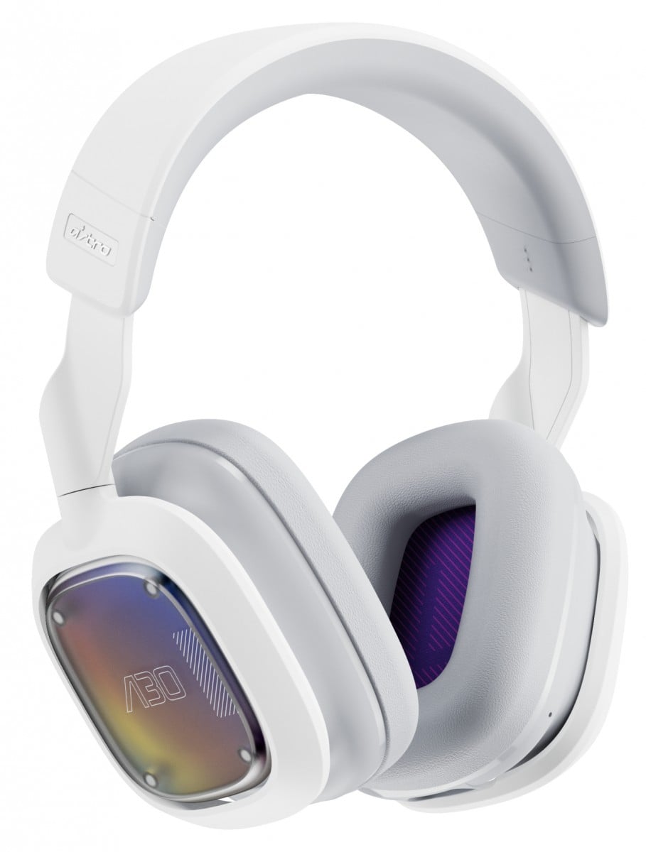 LOGITECH A30 - WHITE/PURPLE - EMEA