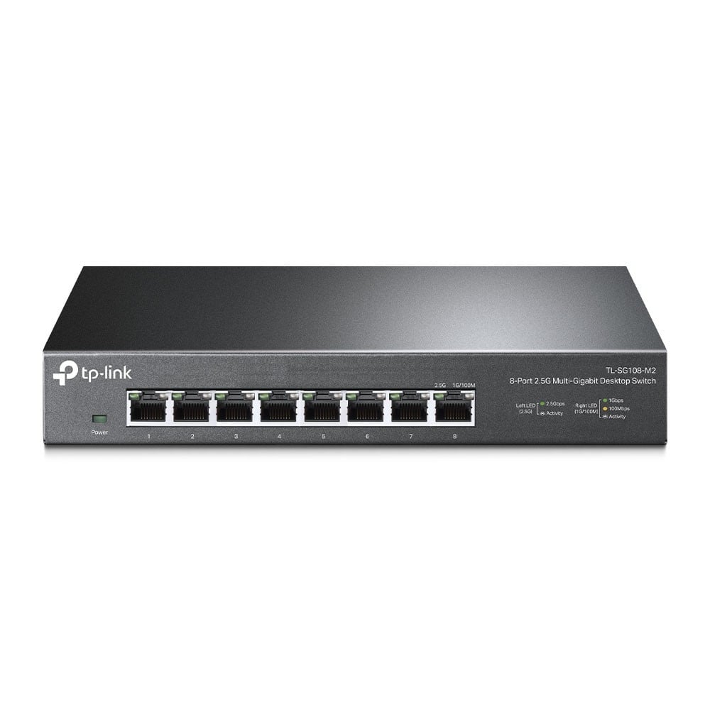 Omada 8-Port 2.5G Multi-Gigabit Desktop