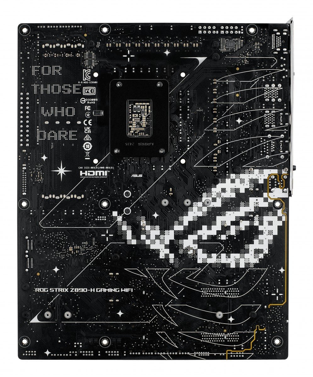 ASUS ROG STRIX Z890-H GAMING WIFI LGA 1851 DDR5 ATX motherboard 1xHDMI 1xDP 4xM.2 4xSATA