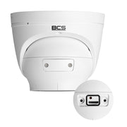 BCS BCS-P-EIP54VSR4-Ai2 Caméra IP dôme 4MP avec zoom motorisé et fonctionnalités intelligentes