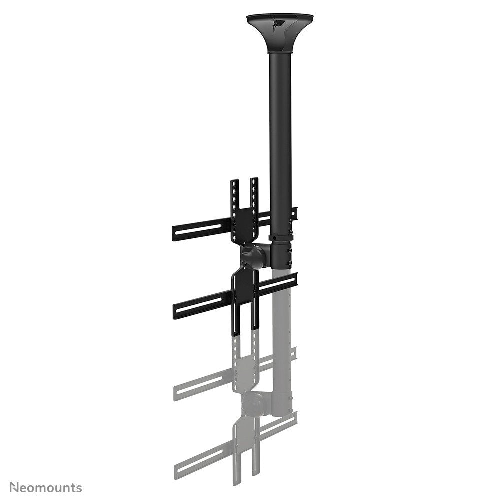 NEOMOUNTS FPMA-C400BLACK Support de plafond pour écran de 32-60p - h 64-104 cm