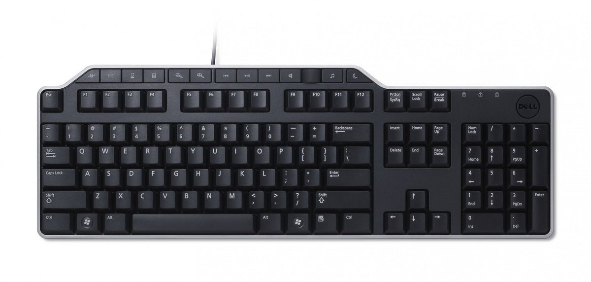 Dell KB522 - Standard - Avec fil - USB - Clavier a membrane - QWERTY - Noir