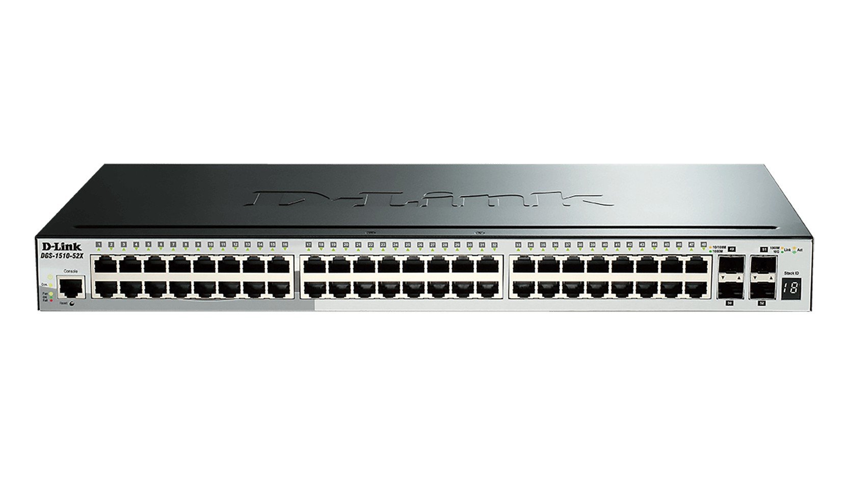 D-LINK 20-Port Smart Managed Gigabit Stack Switch 2x 10G dlink green 3.0 16x 10/100/1000Mbit/s TP RJ-45 Port 2x 1000Mbit/s Fiber