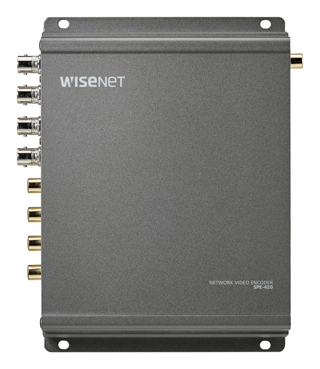 Hanwha 4CH Video Encoder serveur vidéo 2560 x 1920 pixels 30 ips