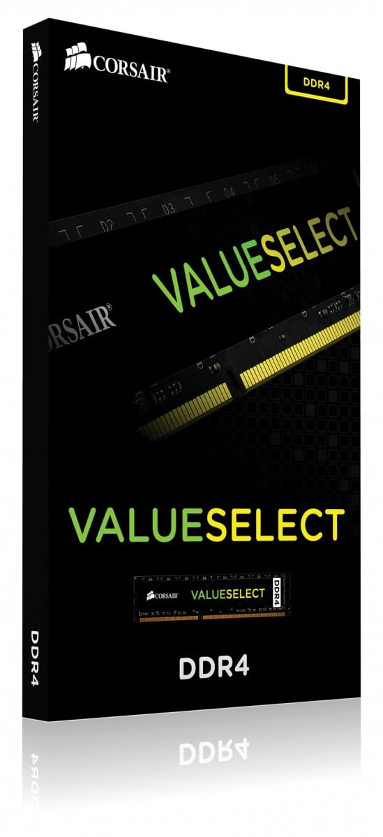 Module de mémoire Corsair ValueSelect 16 Go, DDR4, 2666 MHz 1 x 16 Go