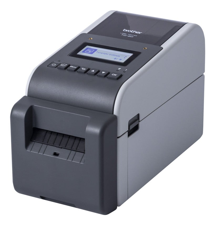 BROTHER 2p label printer USB connection 203dpi Ethernet Battery possible LCD display Bluetooth Wi-Fi