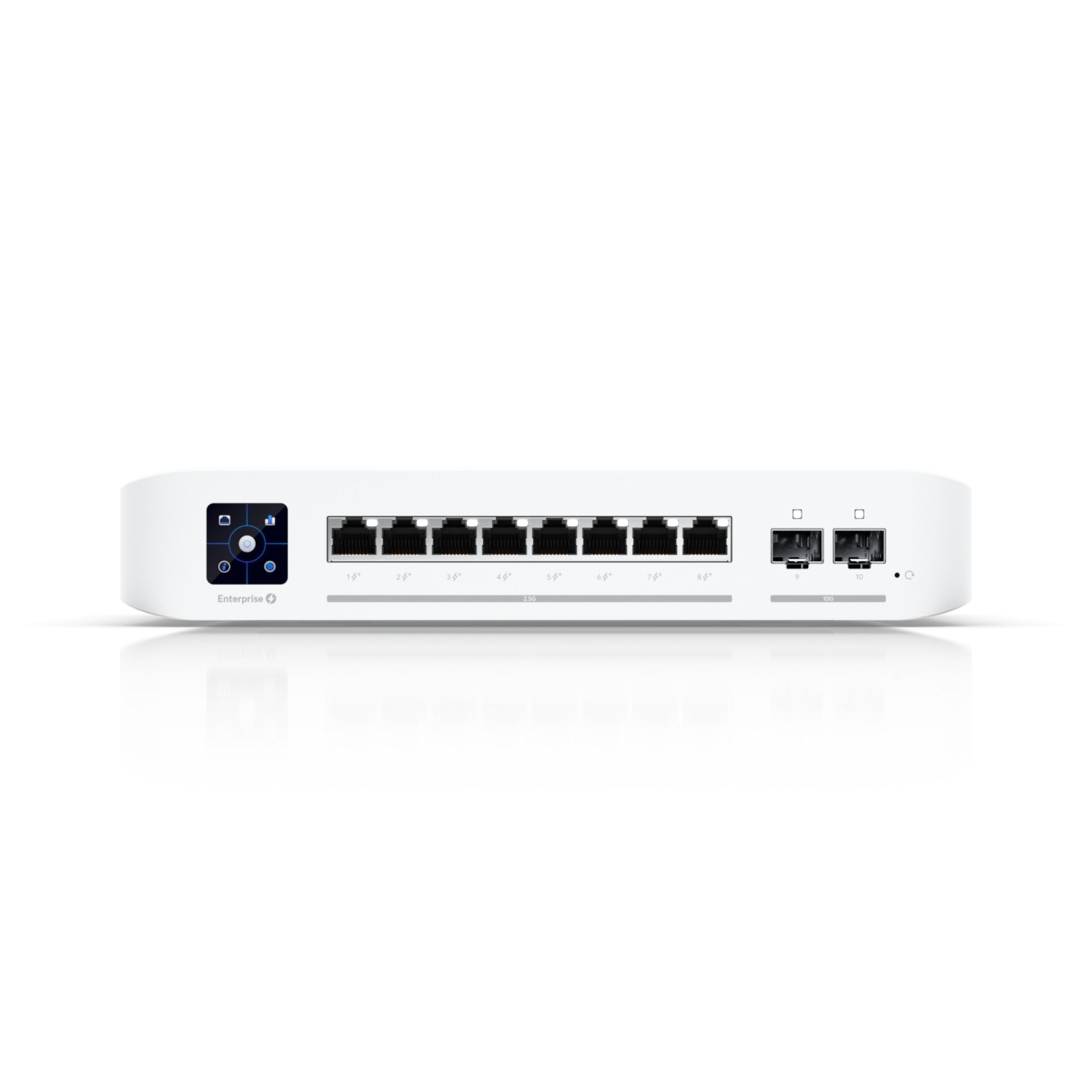 Ubiquiti USW-ENTERPRISE-8-POE Networks UniFi Enterprise 8 PoE Géré L3 2.5G Ethernet (100/1000/2500) Connexion Ethernet, supportant l'alimentation via ce port (P