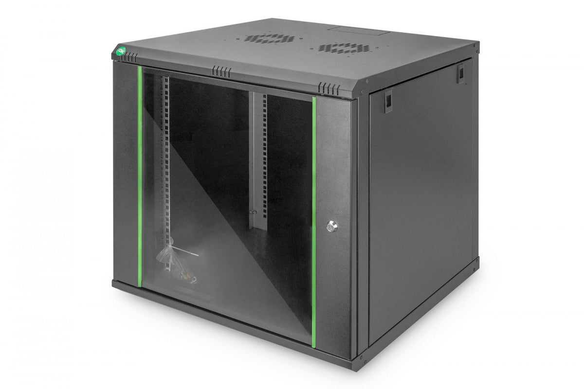 Digitus DN-19 09U-6/6-EC-SW étagere 9U Rack monté sur le mur Noir