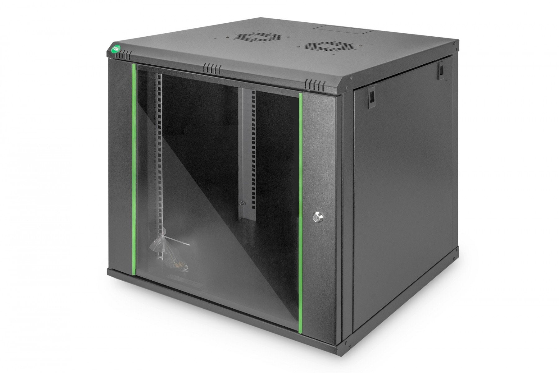 Digitus DN-19 09U-6/6-EC-SW étagere 9U Rack monté sur le mur Noir