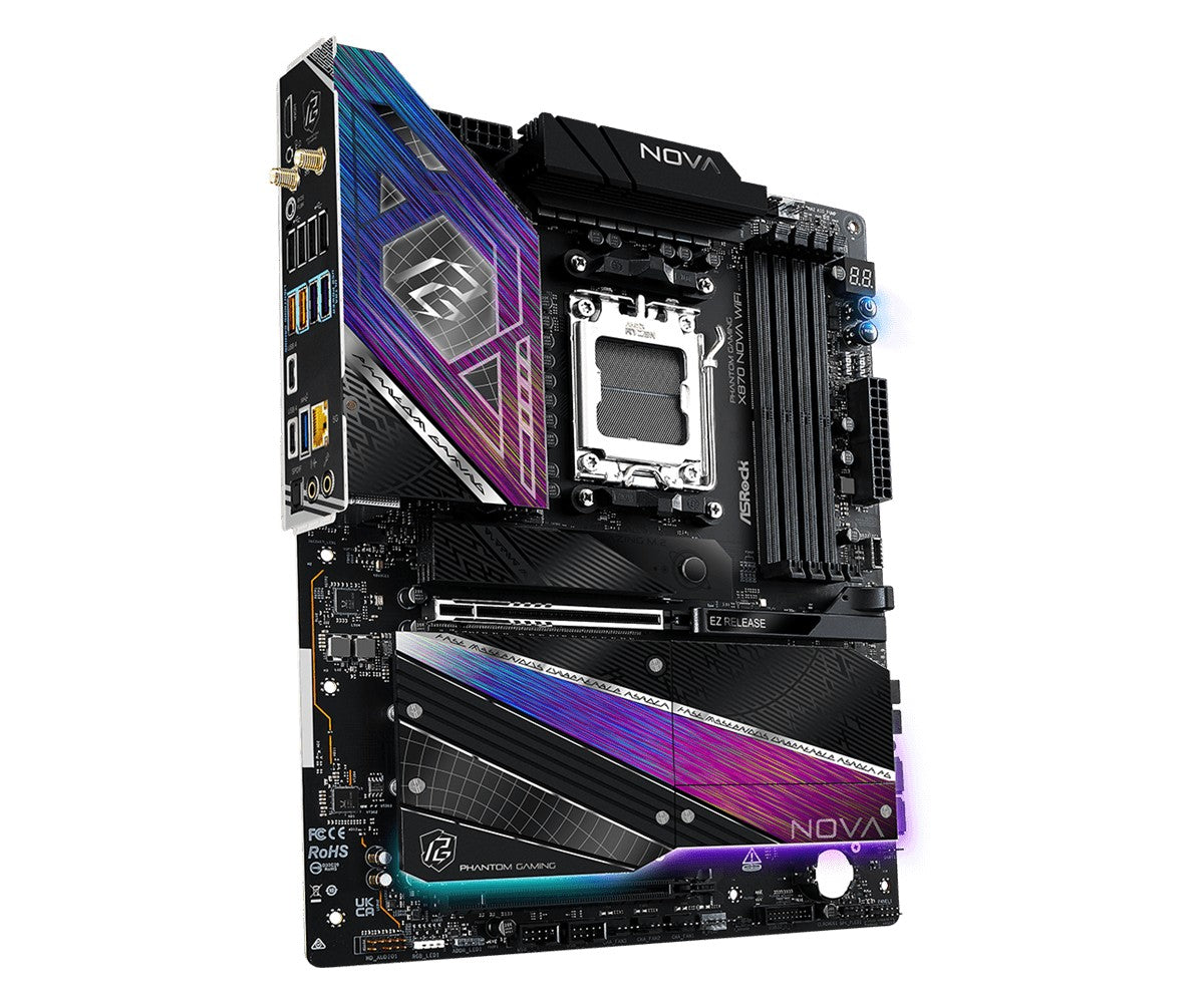 Asrock X870 NOVA WIFI AMD X870 Emplacement AM5 ATX