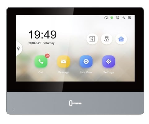 Hikvision DS-KH8350-WTE1 Moniteur de vidéophone