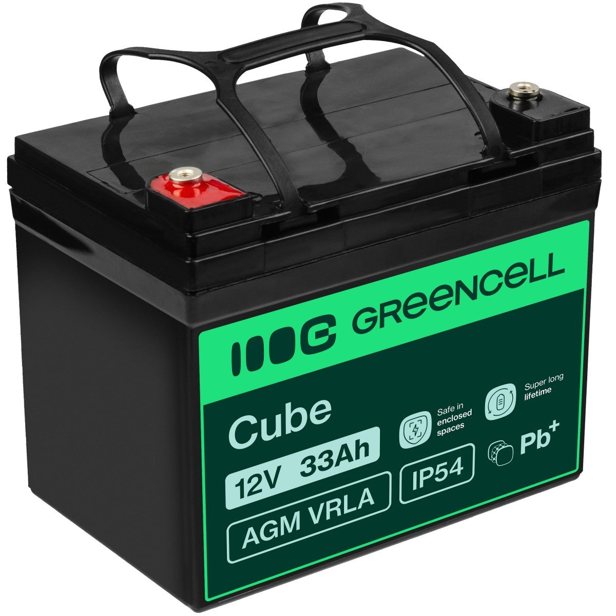 Green Cell AGM21 Batterie de l'onduleur Sealed Lead Acid (VRLA) 12 V 33 Ah