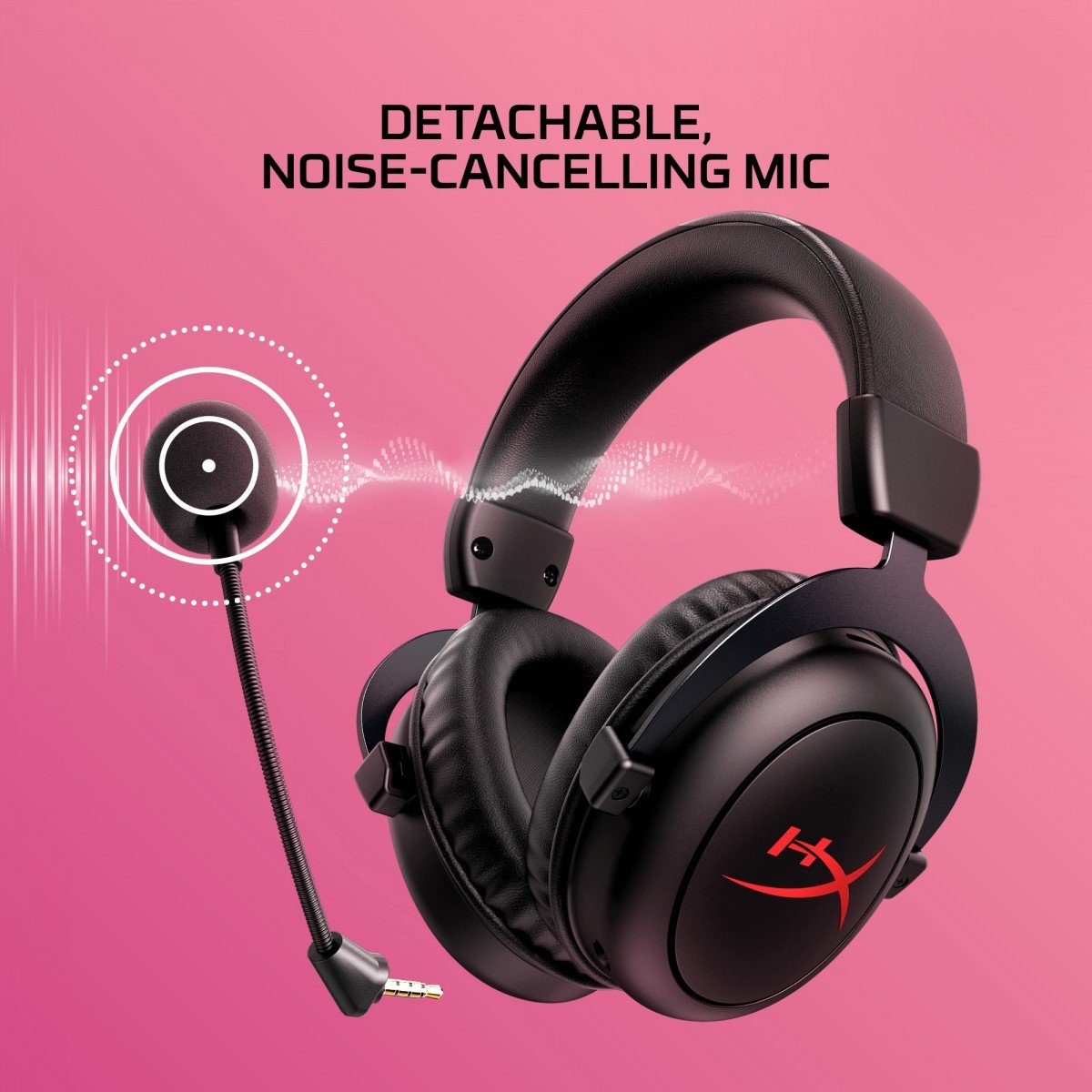 Casque sans fil HyperX Cloud II Core avec microphone, noir