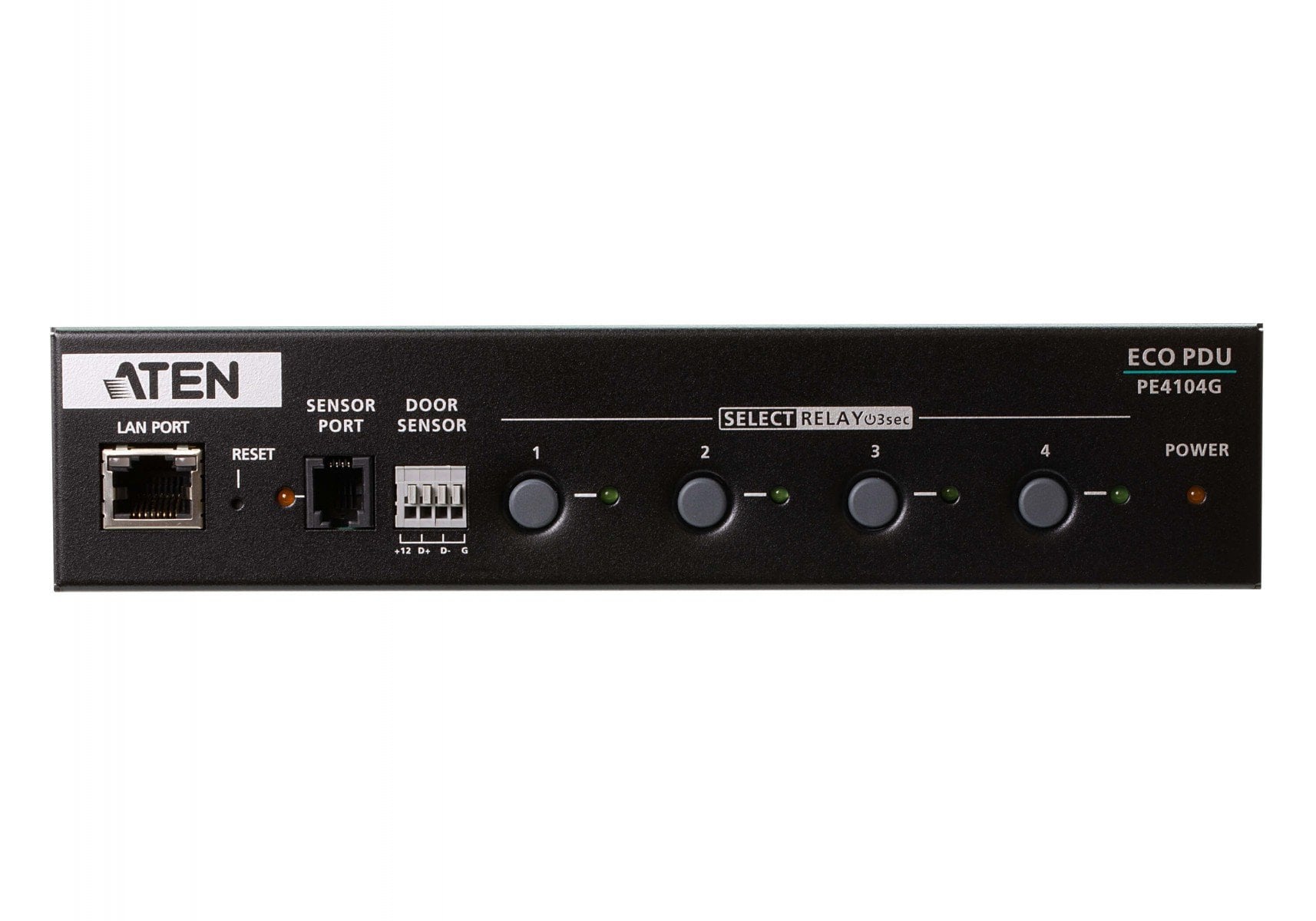 ATEN PE4104G-AT-G unité de distribution d'énergie 4 sortie(s) CA 1U Noir