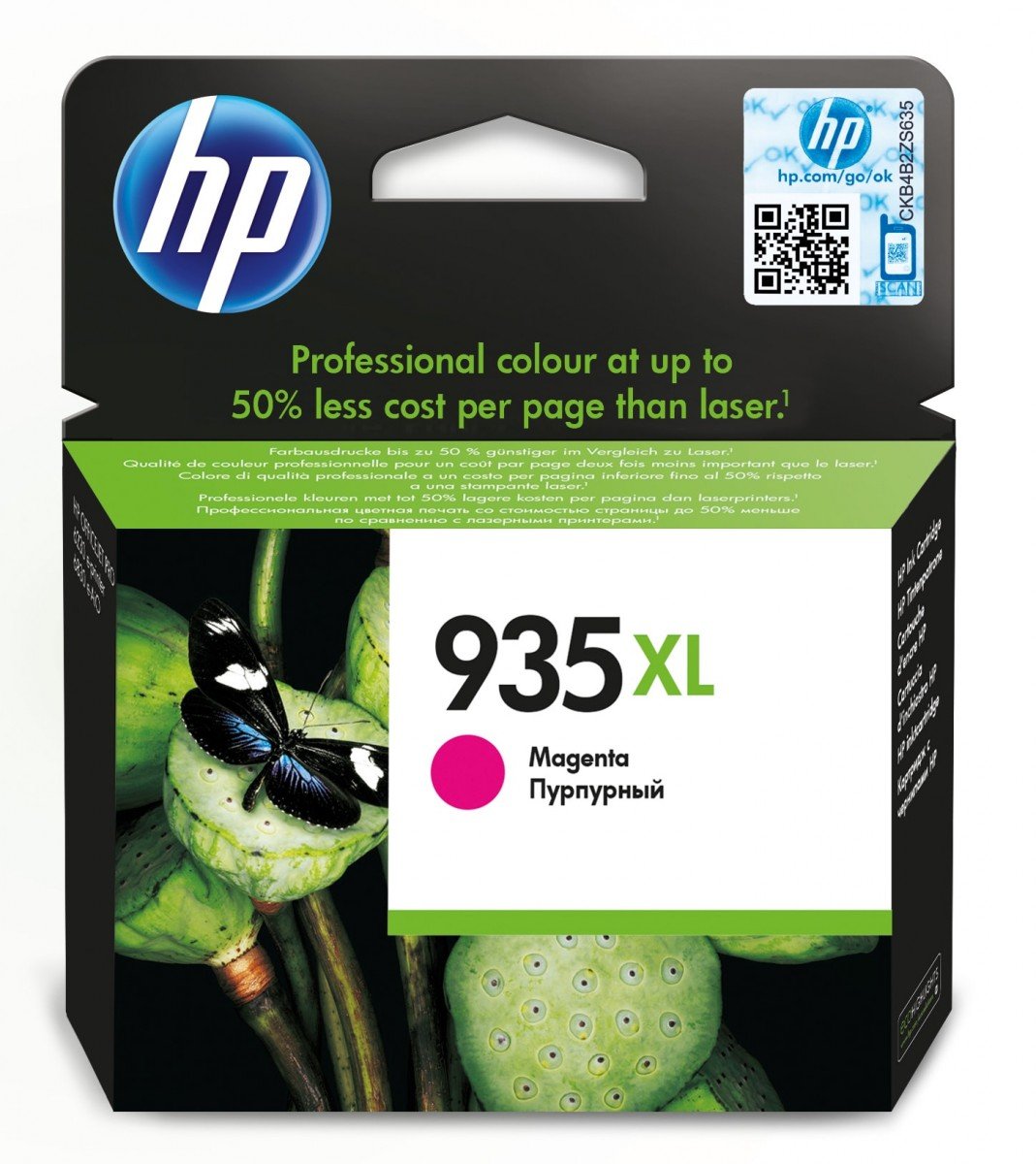 HP 935XL original Ink cartridge C2P25AE BGX magenta high capacity 825 pages 1-pack