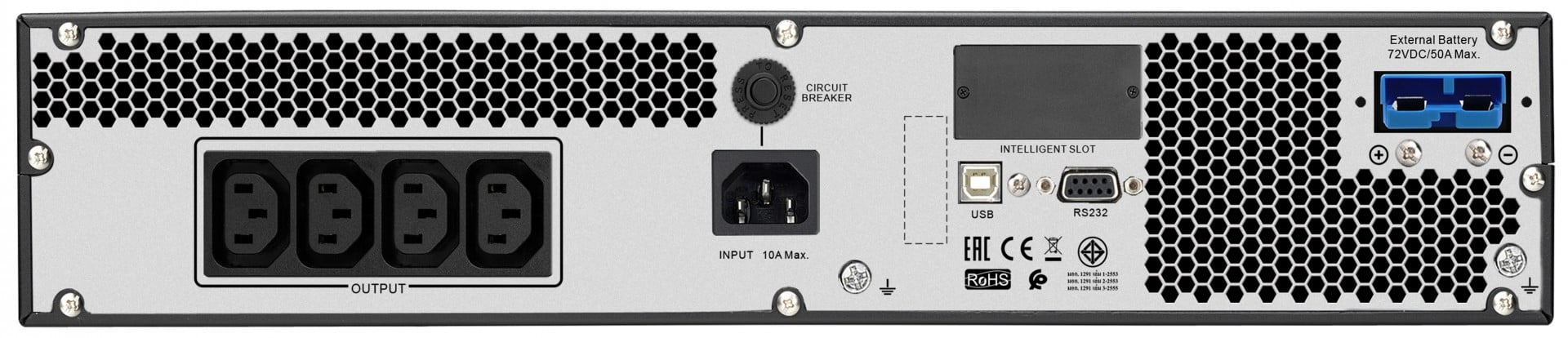 Easy UPS ONLINE SRV RM Ext. 2000VA230V