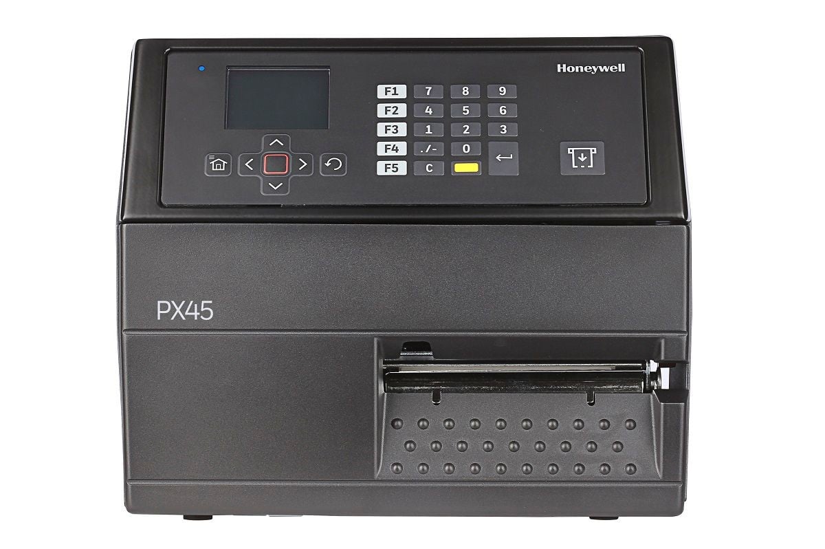 Honeywell PX45A imprimante pour étiquettes Transfert thermique 300 x 300 DPI 300 mm/sec Avec fil Ethernet/LAN