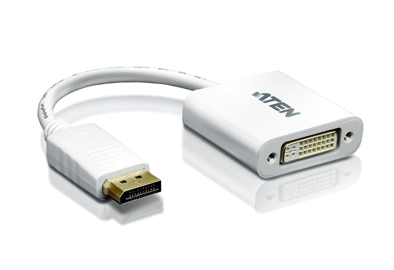 ATEN VC965-AT câble vidéo et adaptateur DVI-I Blanc