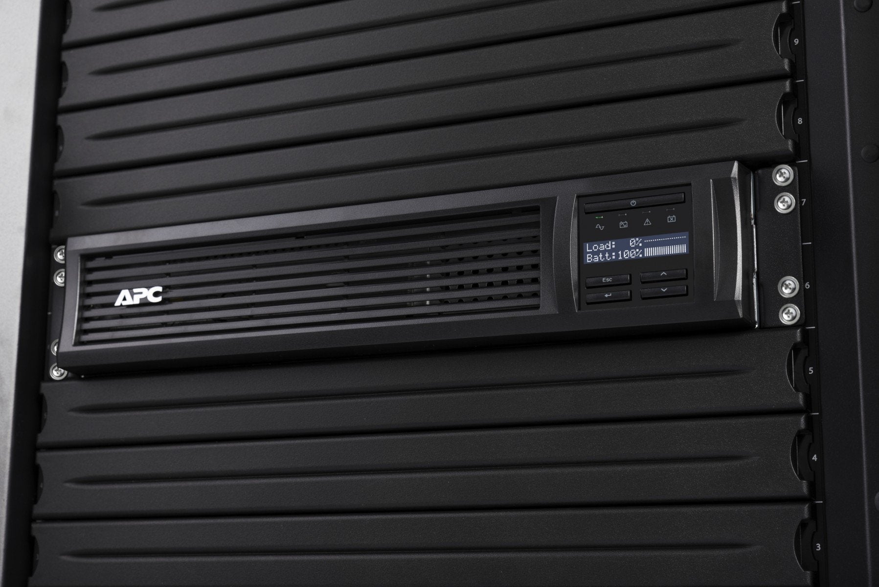 APC Smart-UPS SMT 2200VA LCD RM with SmartConnect UPS Rack AC 230V 1980Watt 2200VA RS-232 USB output connectors 9 2U
